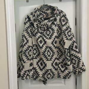 Capulet sweater jacket wrap